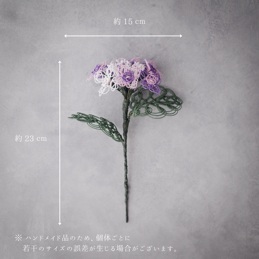 005-しずくのおと|雨の水引花