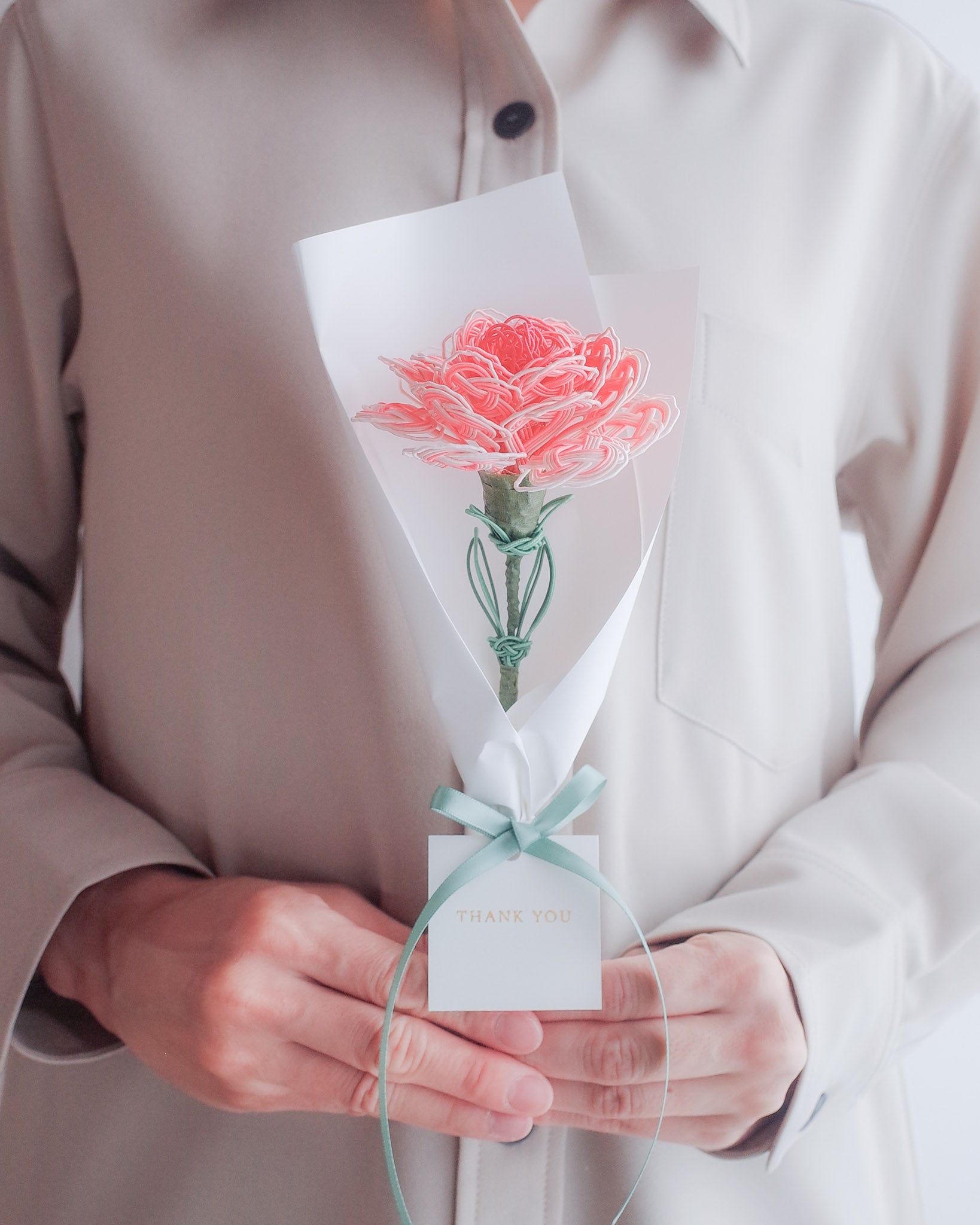 あわい & PIKE セット|間をほどく水引花と、真鍮の一輪挿し(選べる3種)