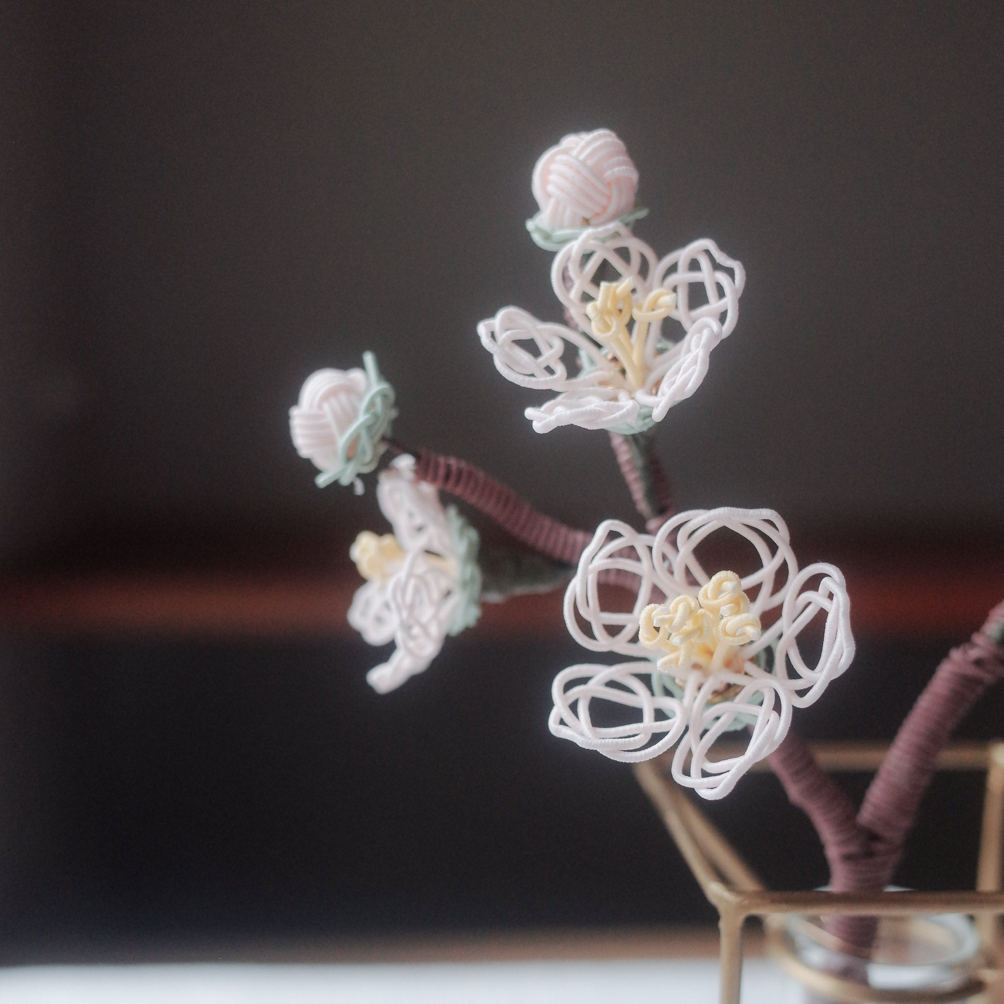 009-はなめぐり|春の巡りの水引花