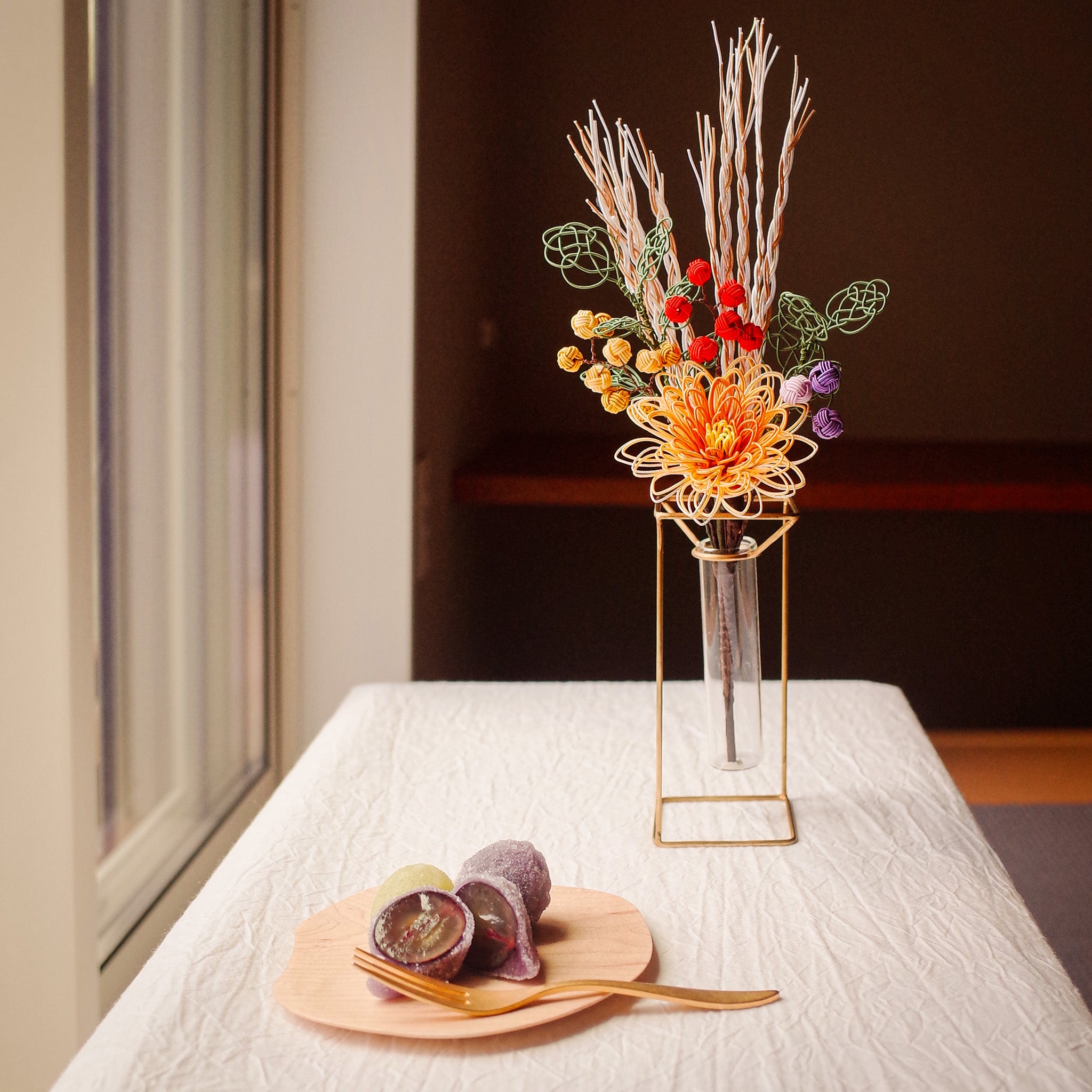 007-みのりのとき｜秋の実りの水引花